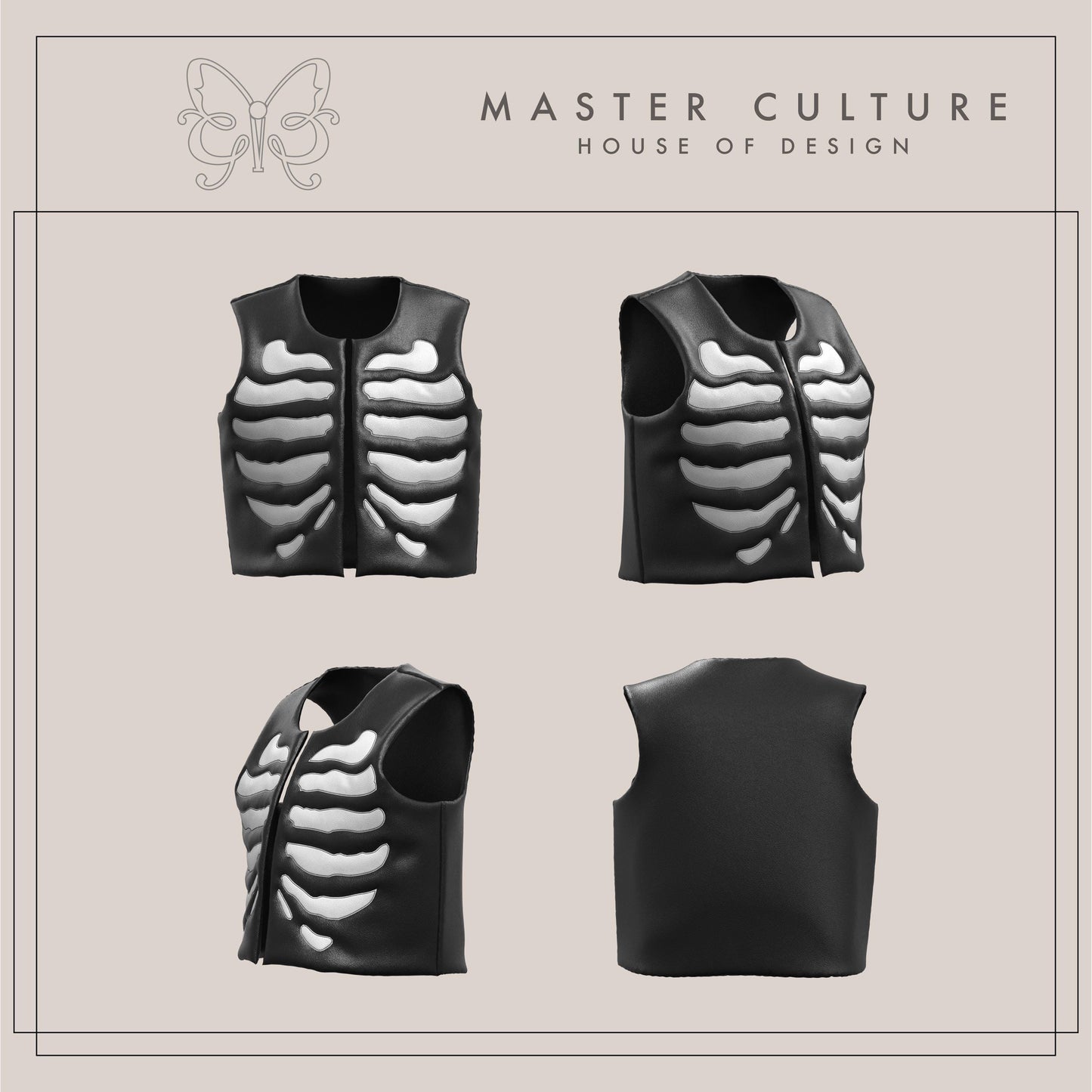 Skeleton Vest Pattern