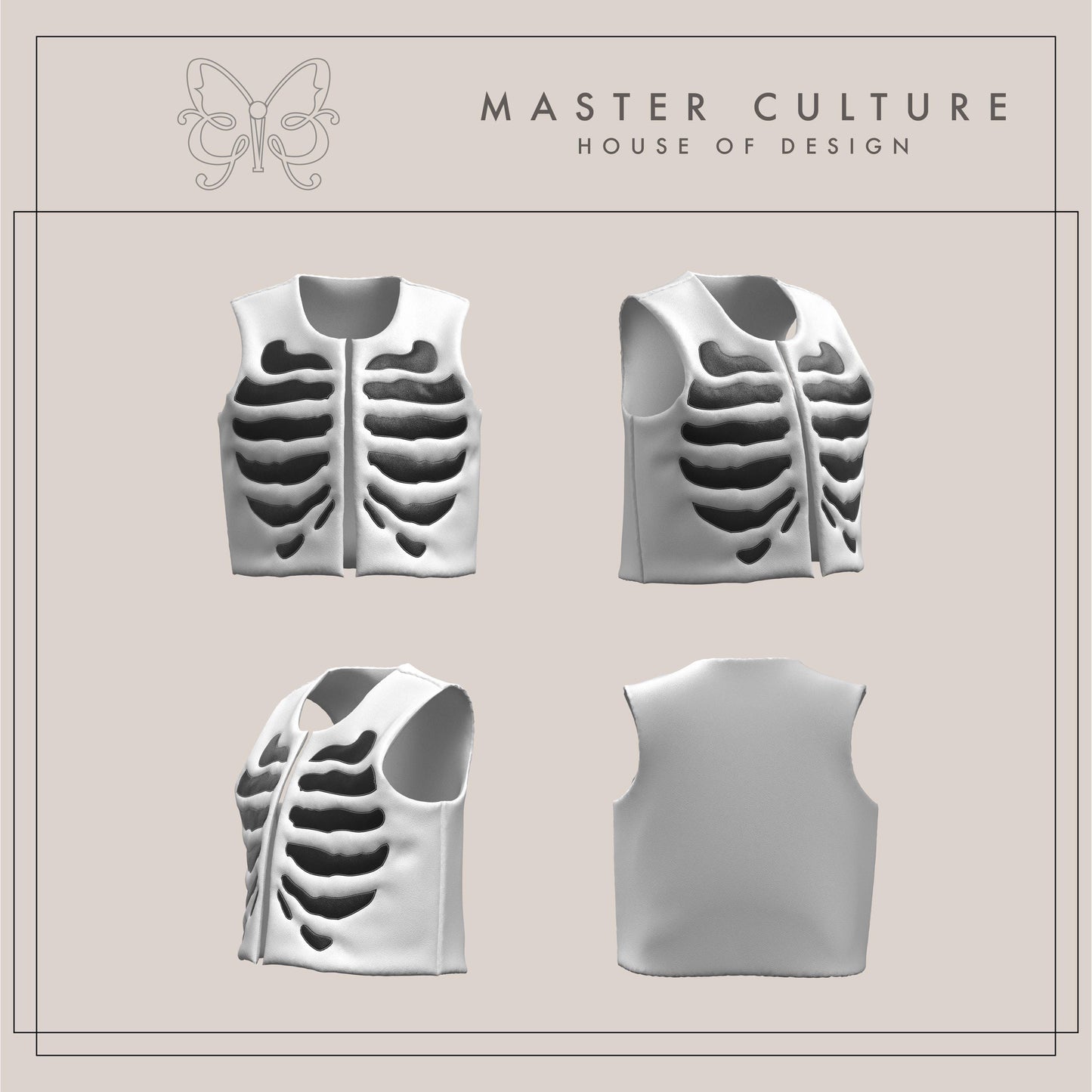 Skeleton Vest Pattern