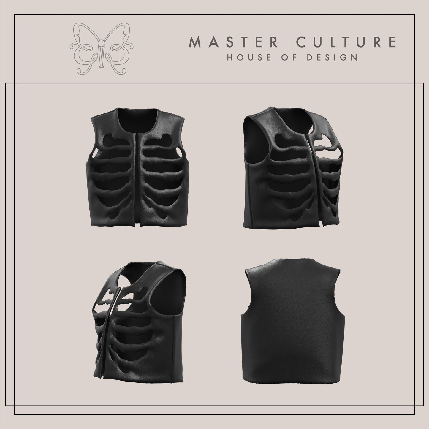 Skeleton Vest Pattern