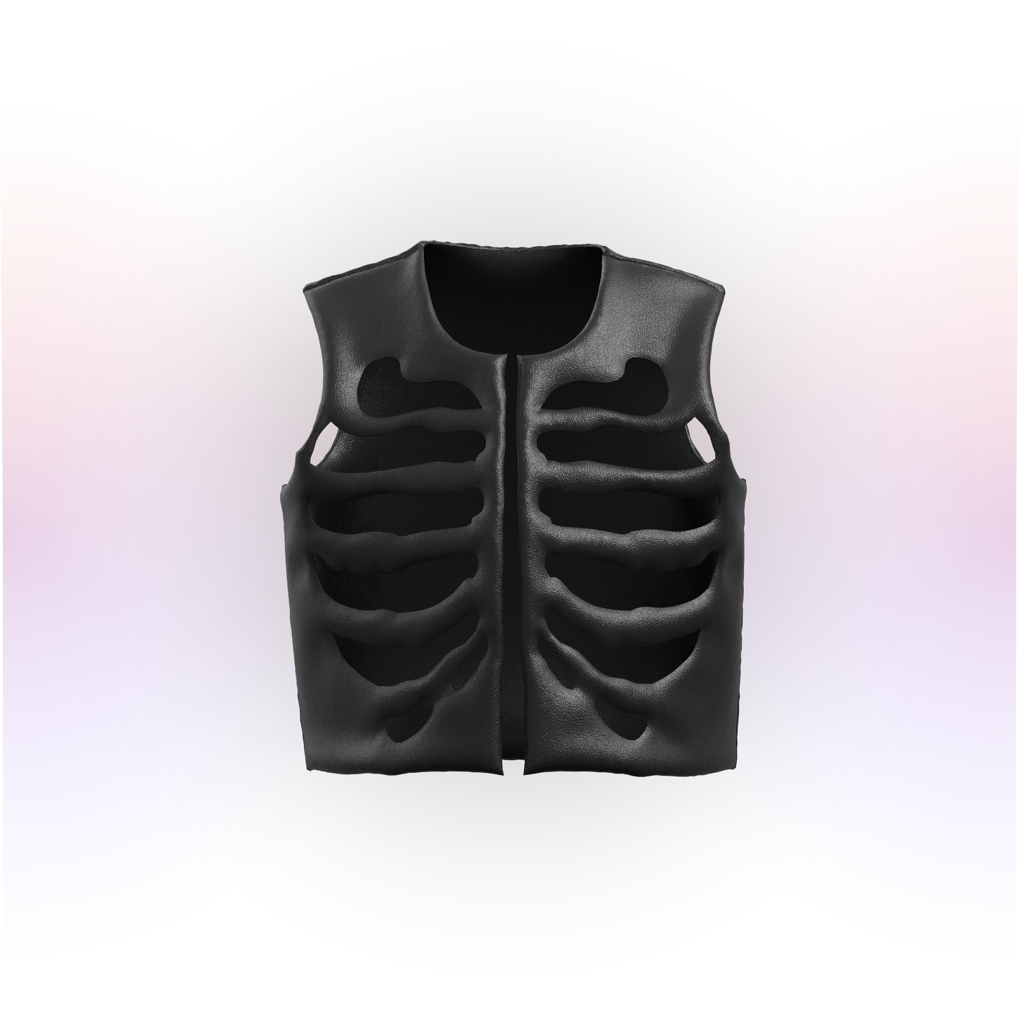 Custom Made Skeleton Vest - Street Wear