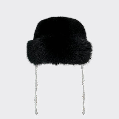 Pearl Drift Fur Hat